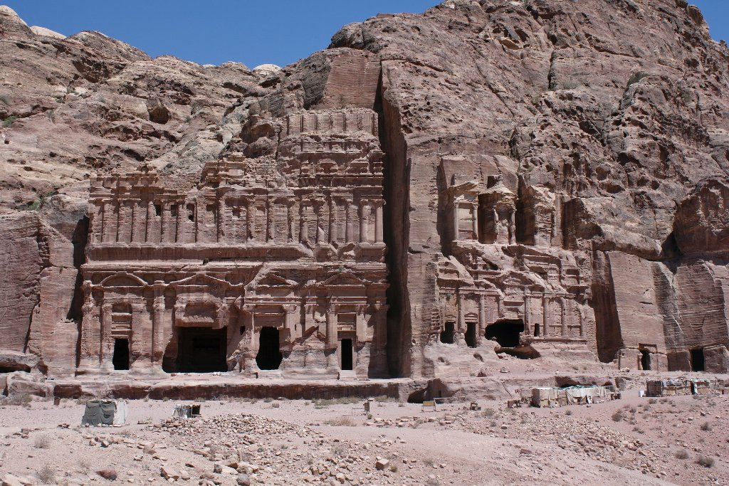 33-Palace Tomb (left) and Corinthian Tomb (right).jpg - Palace Tomb (left) and Corinthian Tomb (right)